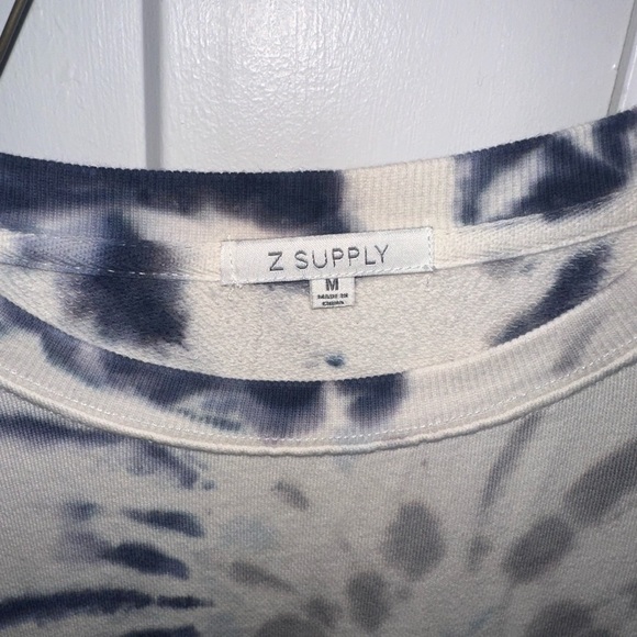 Z supply tie dye sweatshirt pullover medium - Picture 3 of 4